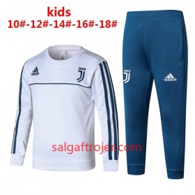 Børn Juventus Sweatshirt Dragt 2017-18 Hvid